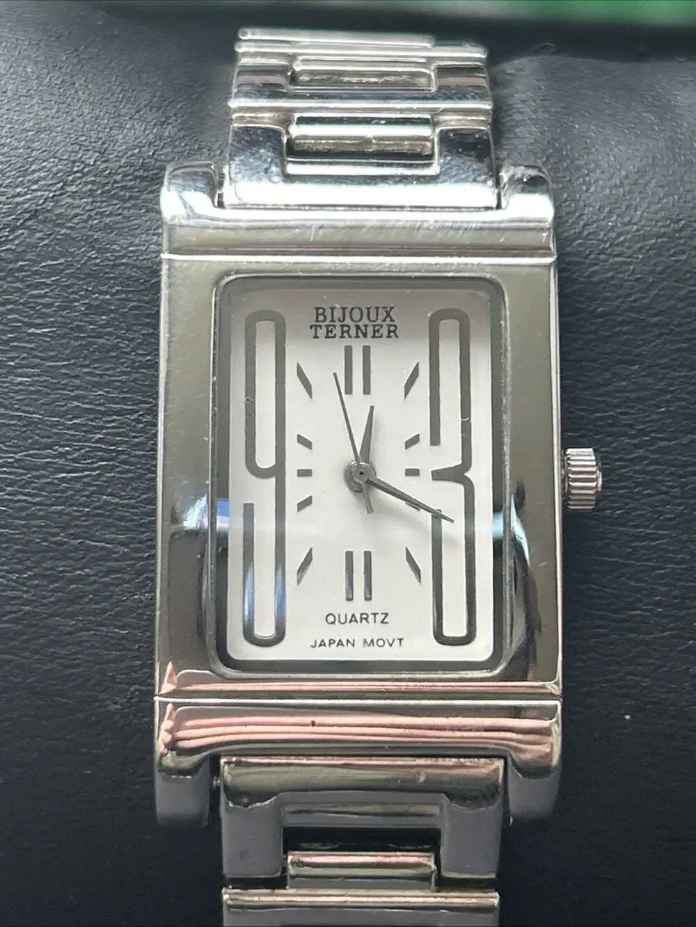 Bijoux Terner Silver Tone Women’s Quartz Watch